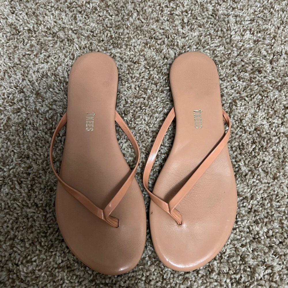 Nude Tkees sandals. Size 9